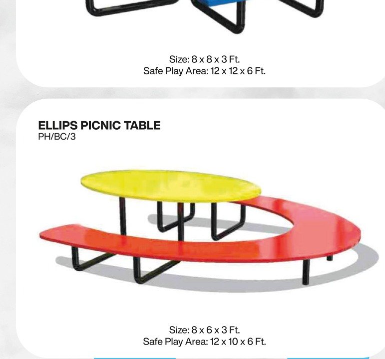 Square Promenade Picnic Table
