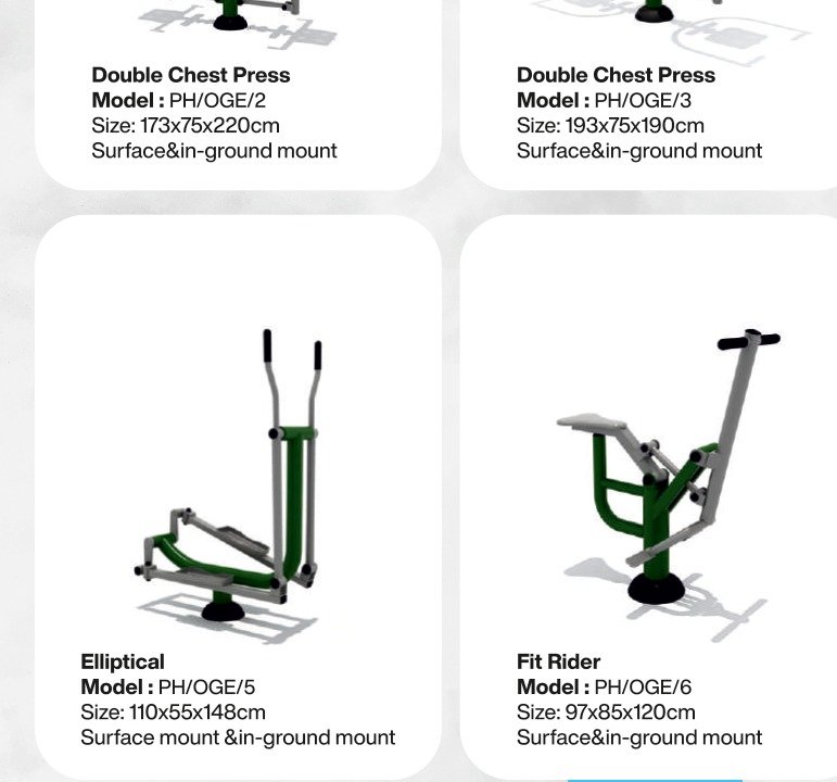 Outdoor Double Chest Press
