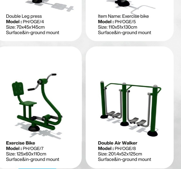 Outdoor Double Leg Press