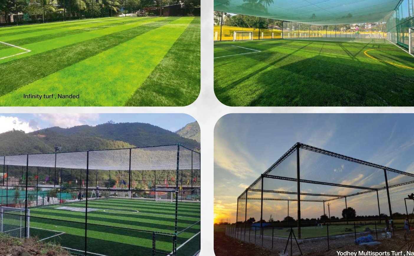 High-Density 35mm Playground Artificial Turf