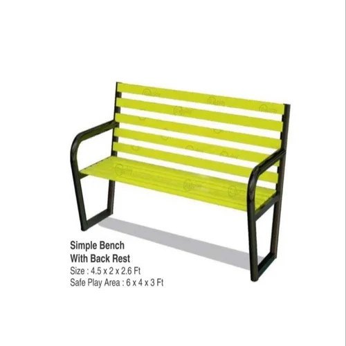 Simple Design Bench with Back Rest Manufacturers, Suppliers in Nashik